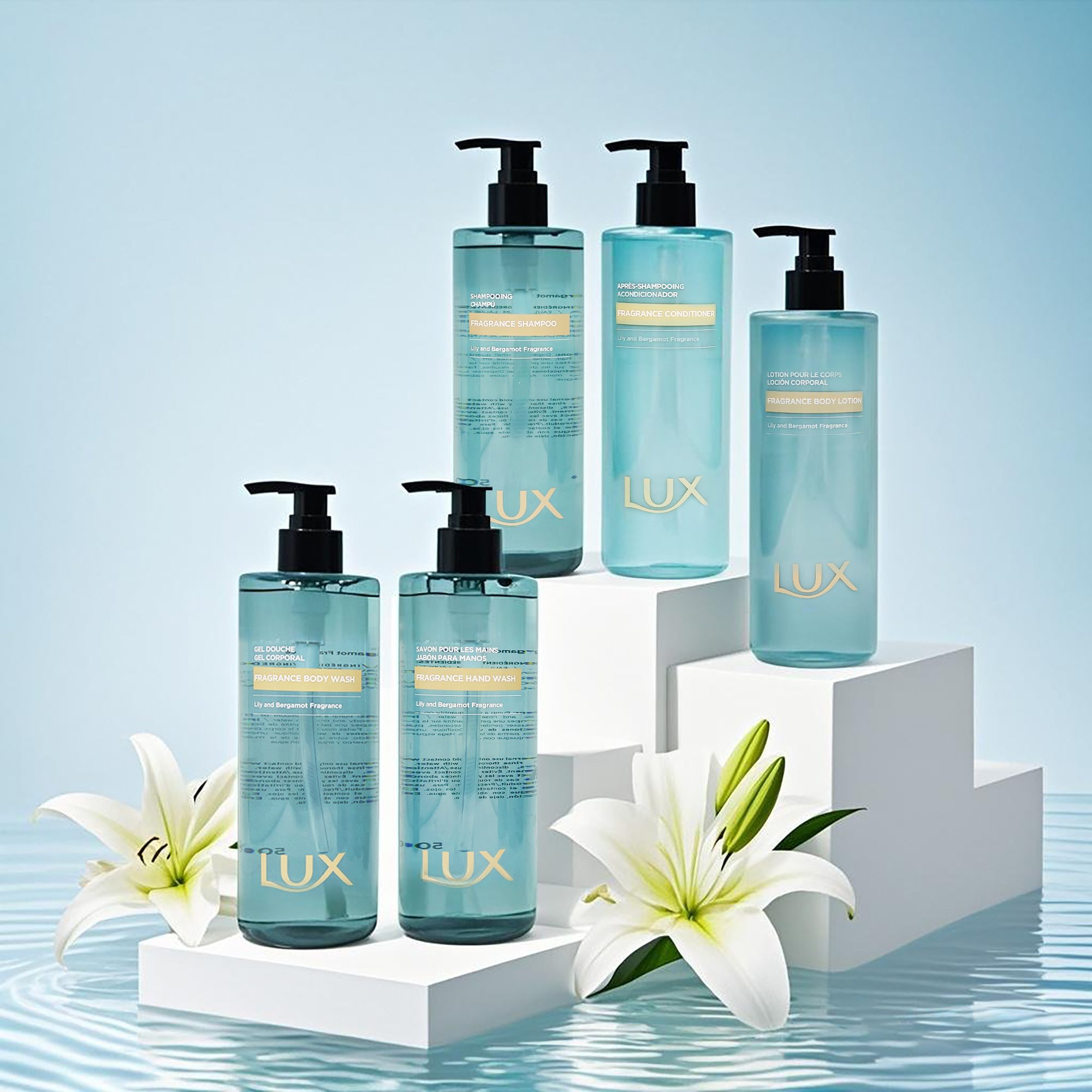 Gentle Hair Care Set Shampoo and Conditioner Daily Use Amenities Wholesale Supply Kit