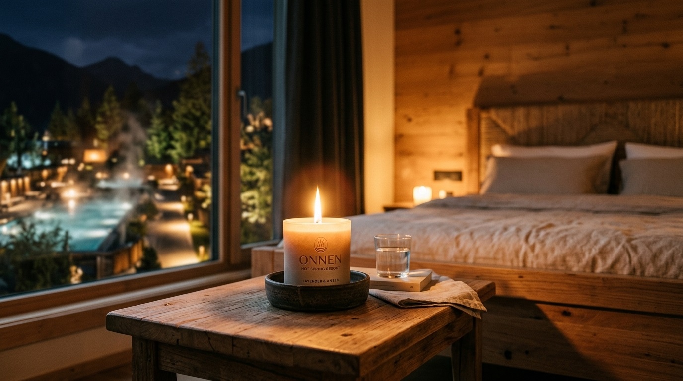 Hot Spring Resort Evening Ritual: How the Right Candle Fragrance Makes the Entire Stay Feel Longer Hot Spring Resort Evening Ritual: How the Right Candle Fragrance Makes the Entire Stay Feel Longer
