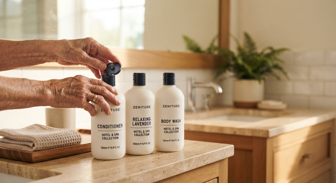 How to Design Bath Amenity Packaging That Guests Over 60 Can Easily Use How to Design Bath Amenity Packaging That Guests Over 60 Can Easily Use