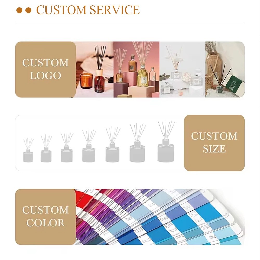 For Beach Resort and Tropical Lounge Clary Sage Scent for Home and Hotel Premium Quality Disposable Reed Diffuser