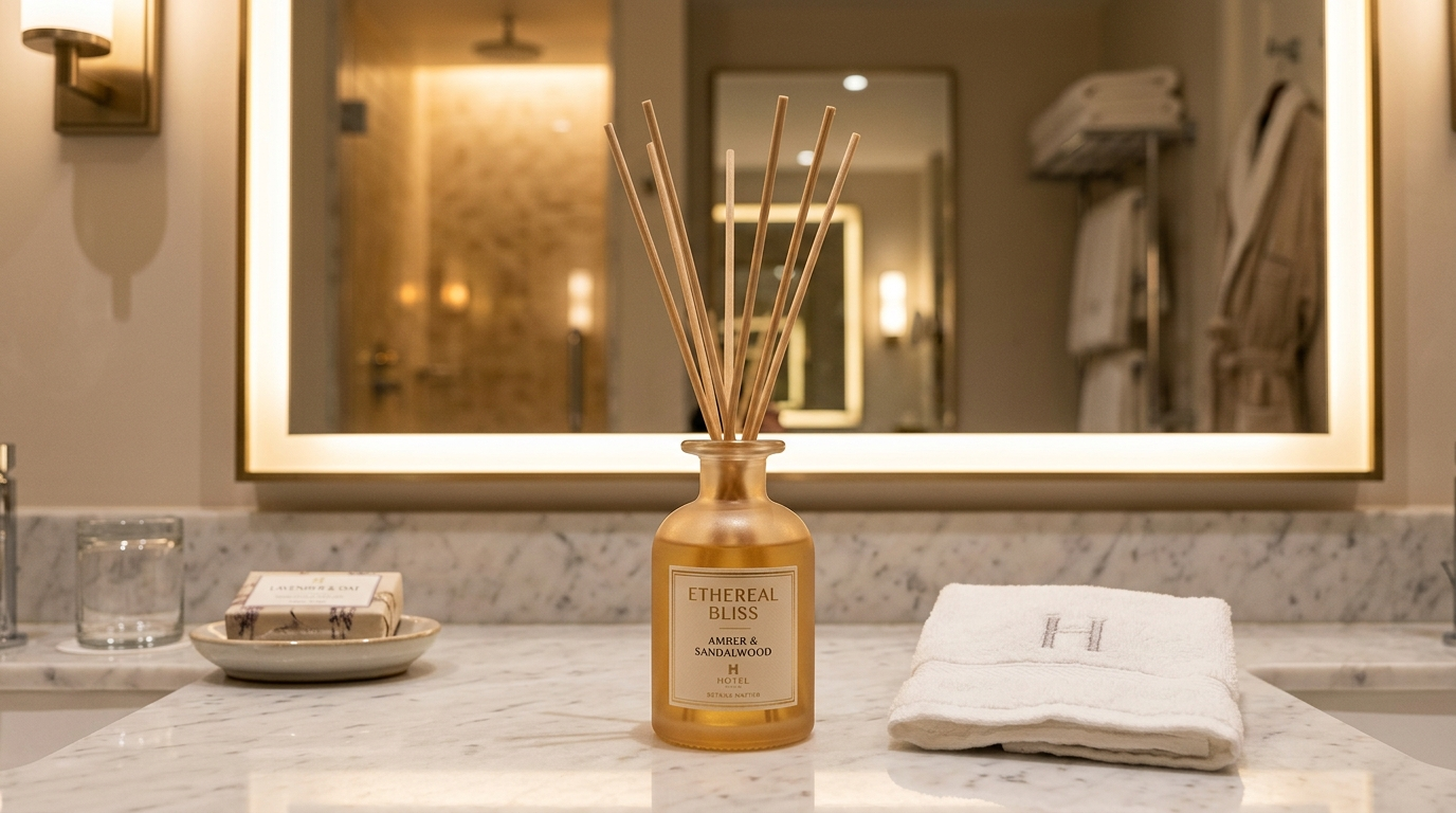0.8 Seconds: The Time It Takes for Hotel Lobby Fragrance to Form a Guest's First Impression 0.8 Seconds: The Time It Takes for Hotel Lobby Fragrance to Form a Guest's First Impression