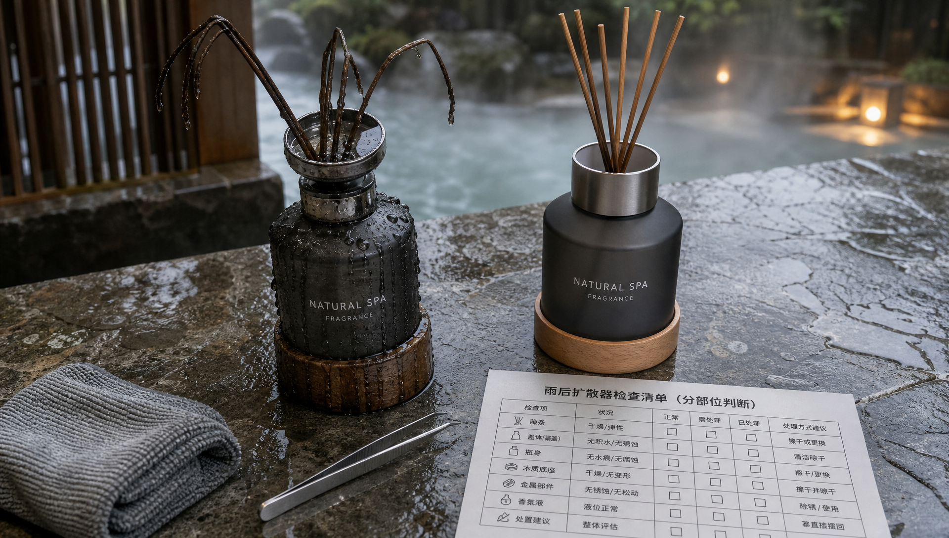An Outdoor Hot Spring Fragrance Diffuser Left in the Rain All Night – Can It Still Be Used the Next Day? An Outdoor Hot Spring Fragrance Diffuser Left in the Rain All Night – Can It Still Be Used the Next Day?