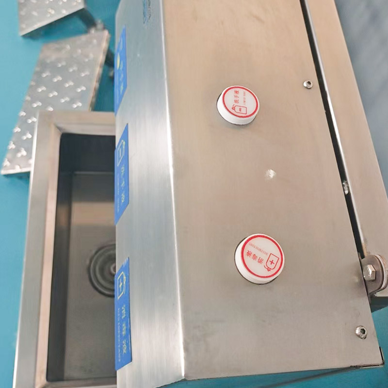 304 Stainless Steel Single Station Hand Wash Sink Touchless Automatic Hand Washing/Sanitizing/Drying Machine for Food Factory