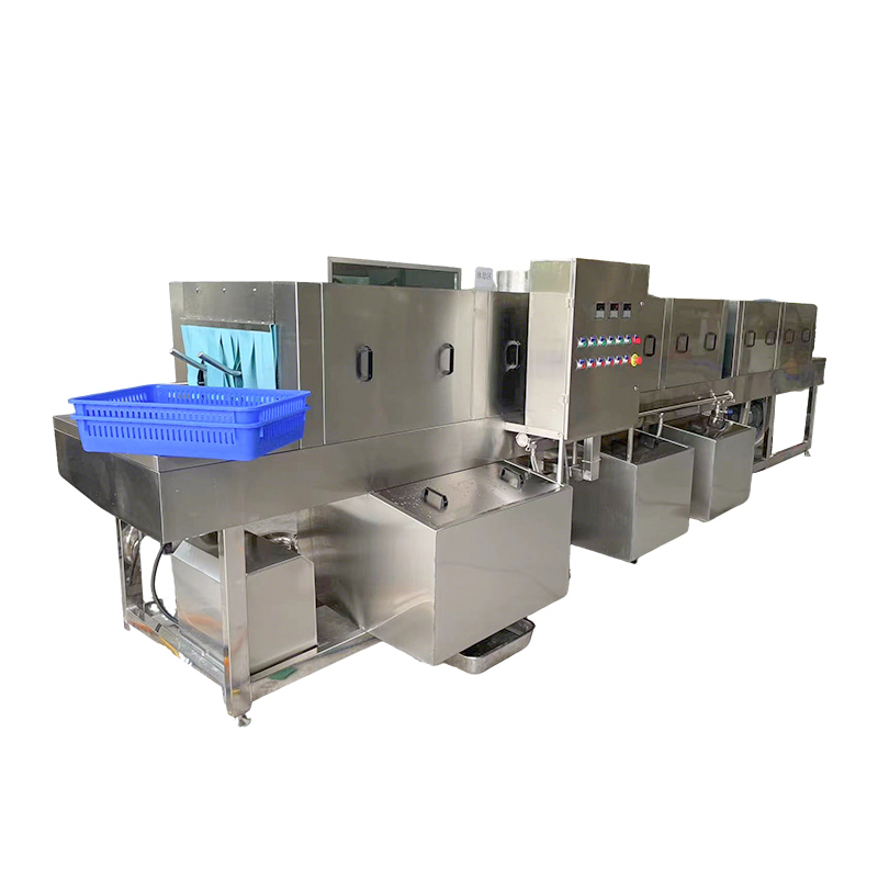 Auto Industrial Cleaning Equipment Washer Plastic Basket Tray Crate Boxes Washing Machine