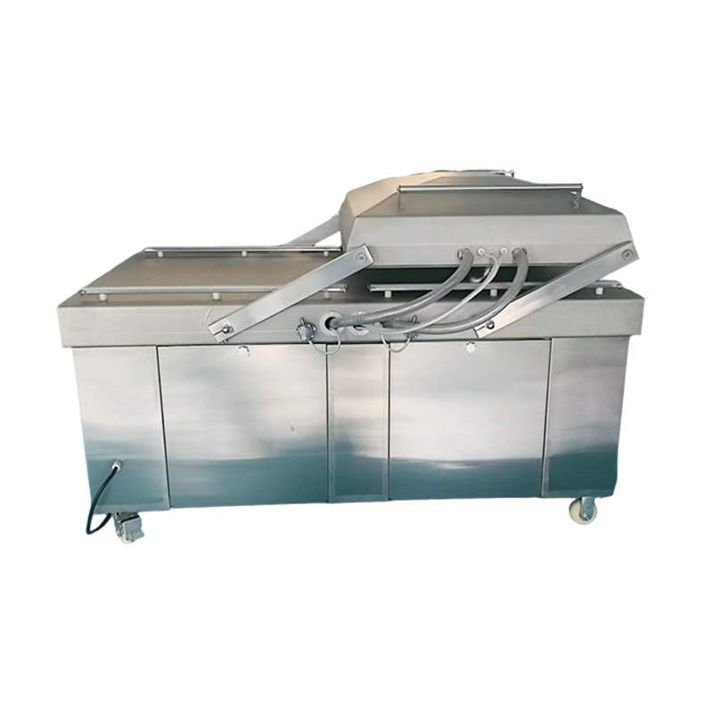 Industrial Dual-Chamber Vacuum Packaging Machine | 60 Bags/Hour | SUS304 Stainless Steel | for Food & Pharmaceutical