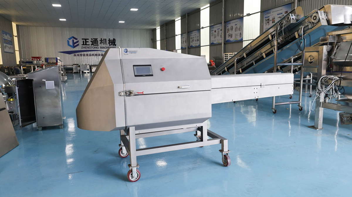 V-belt vegetable slicer