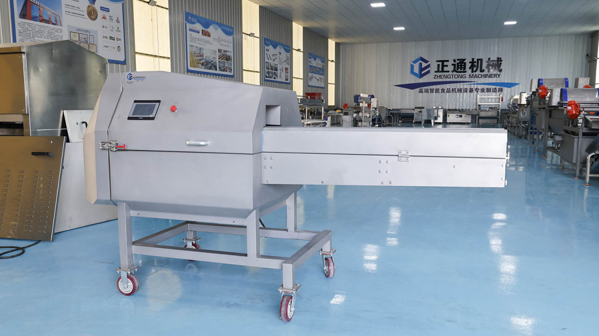 V-belt vegetable slicer