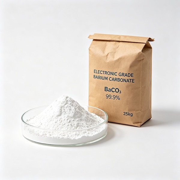 Carbonato de bario de grado electrónico, carbonato de bario granular