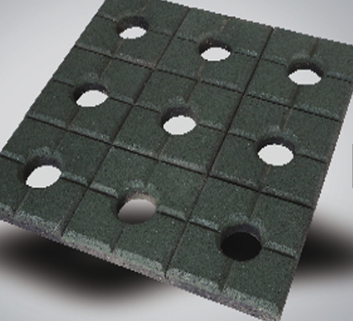Grass bricks