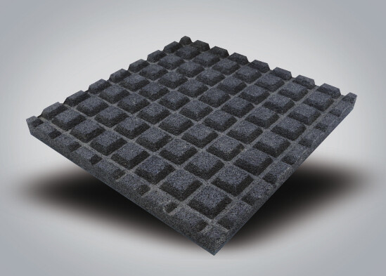 T-groove floor tiles