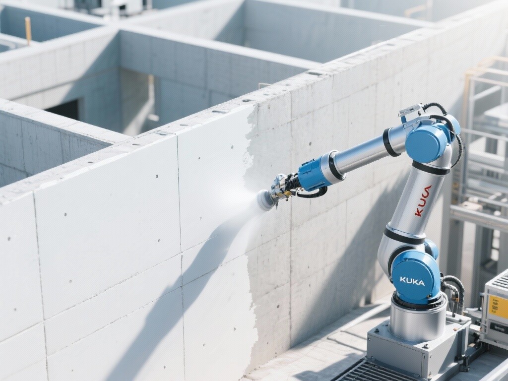 Robotics Integration Slashes Dulet Plaster Costs to $1.2/m² – Lowest Global Benchmark   Body