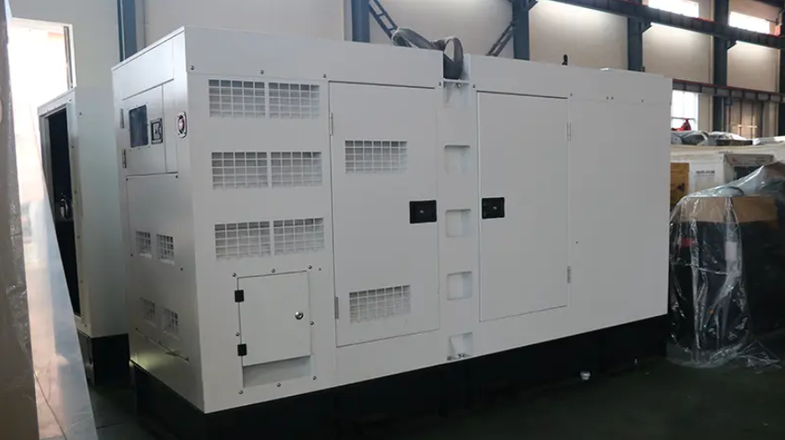 1 Set Silent Type Diesel Generator telah berhasil dikirim ke Angola