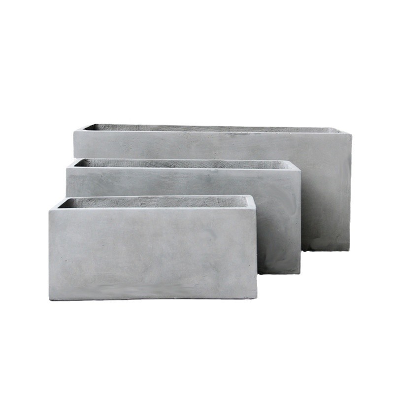 Rectangular flower box