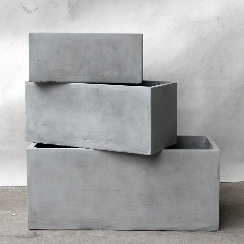 Rectangular flower box