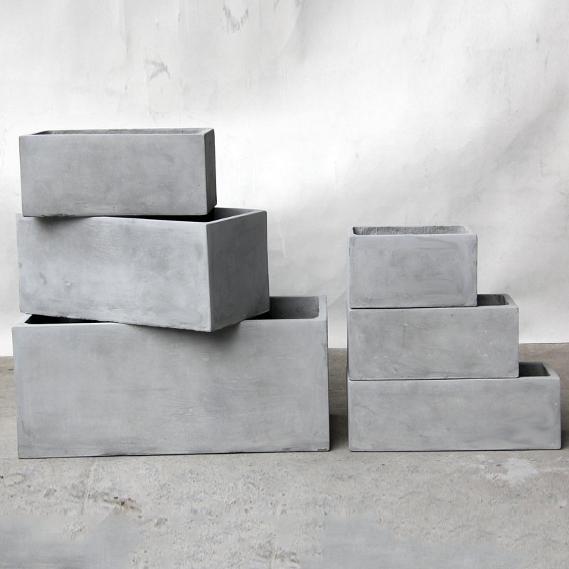 Rectangular flower box