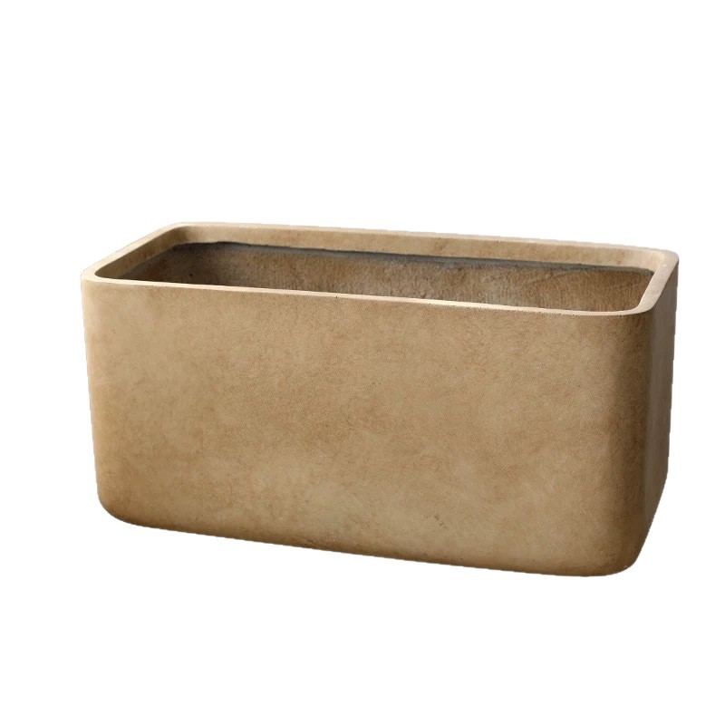 Rectangular flower pot