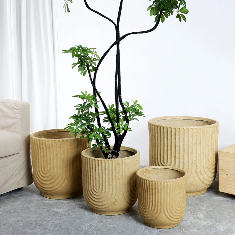 Magnesium clay flower pot Magnesium clay flower pot