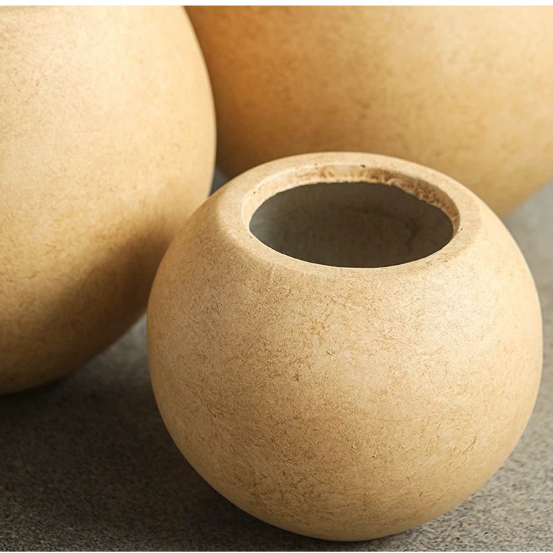 Large round flower pot