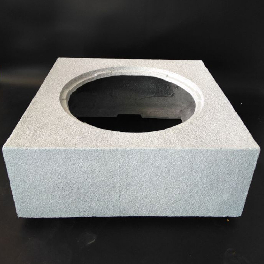 White Square Fire Pit