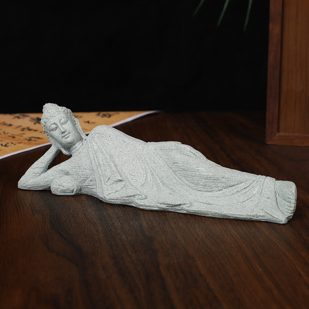 Zen Stone Monk Meditation Ornament​​