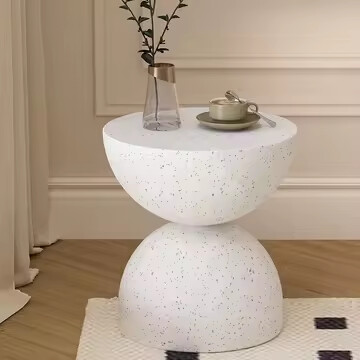 Creative round and simple small coffee table