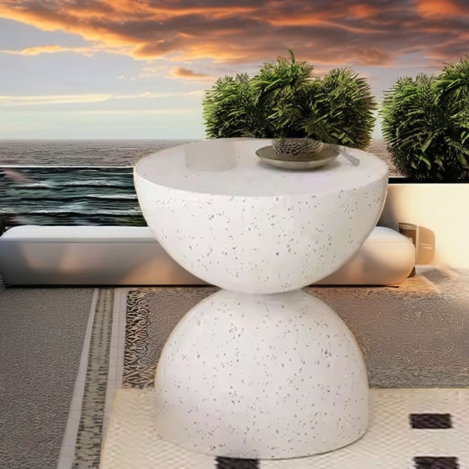 Creative round and simple small coffee table