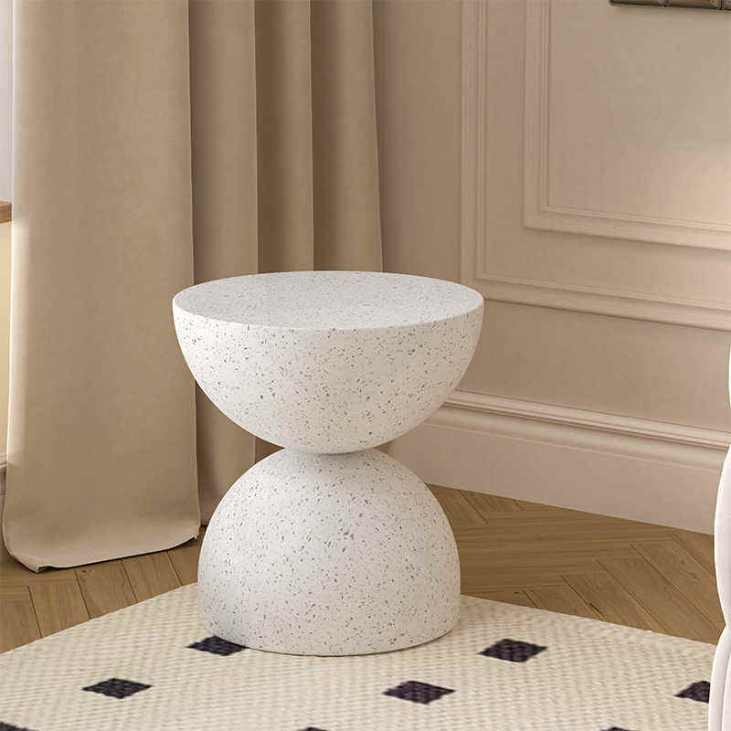 Creative round and simple small coffee table