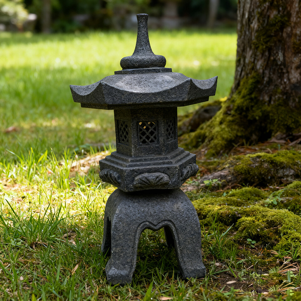 Japanese - Style Magnesium Oxide Garden Pagoda