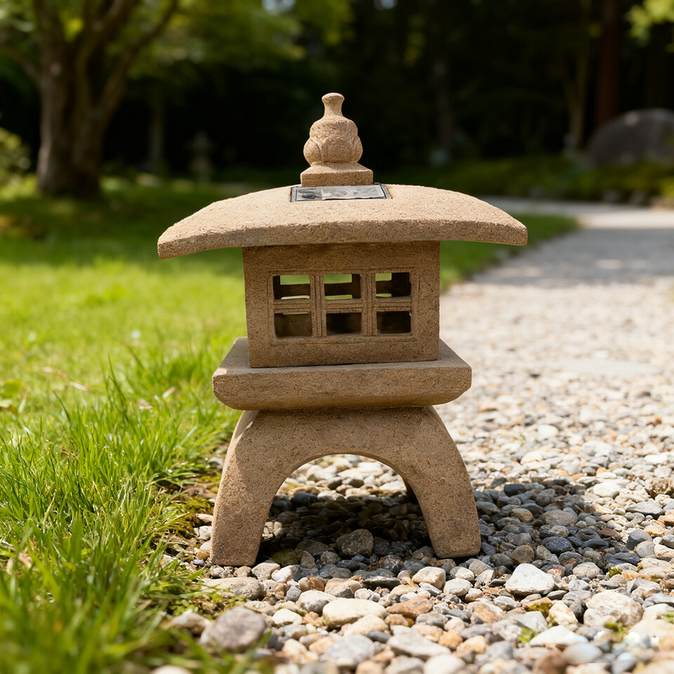Japanese - Style Magnesium Oxide Garden Pagoda Japanese - Style Magnesium Oxide Garden Pagoda