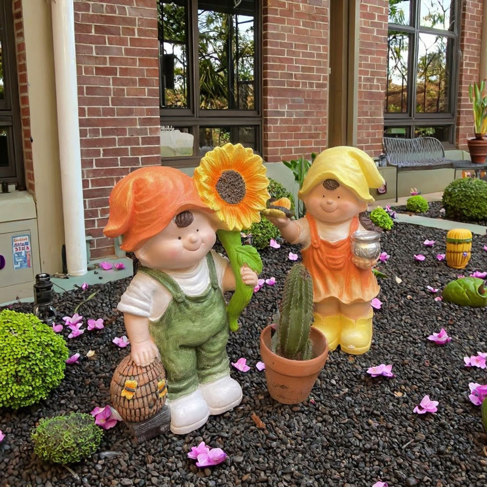 mgo Boy & Girl Statue (5)