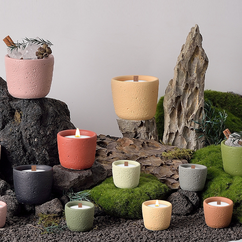 Magnesium Oxide Cement Holiday Candle Holders