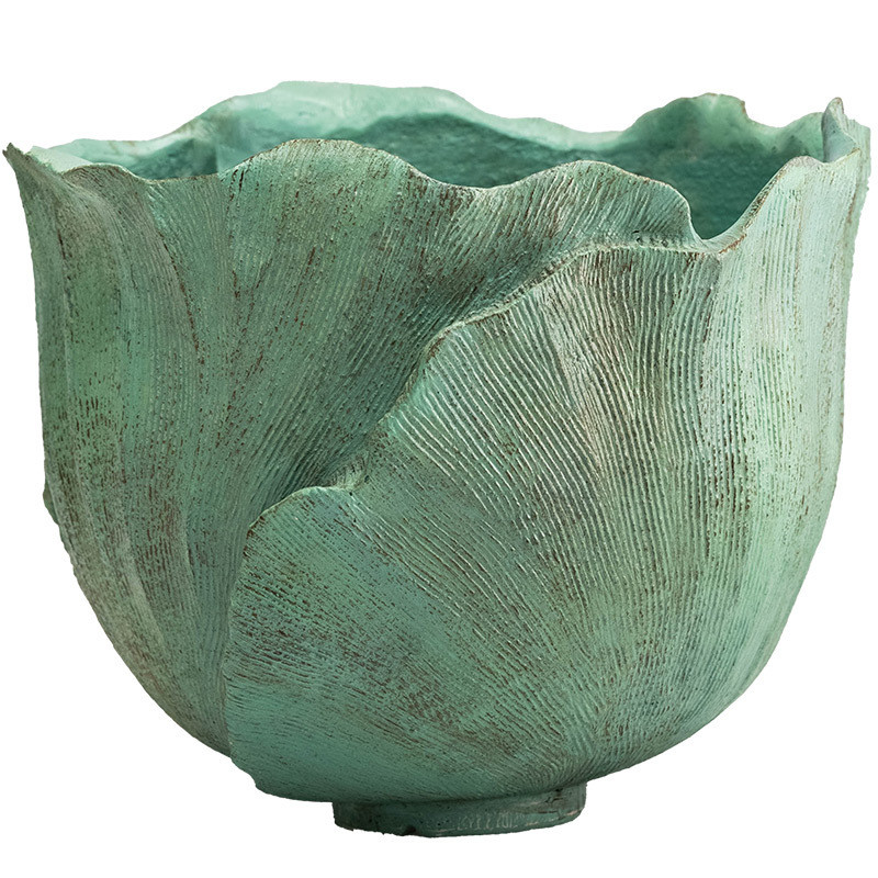 Petal-Shaped Magnesium Oxide Planter