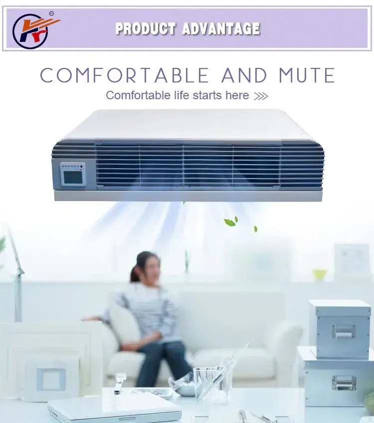 Universal Exposed Floor Standing Fan Coil Unit for Chilled / Hot Water