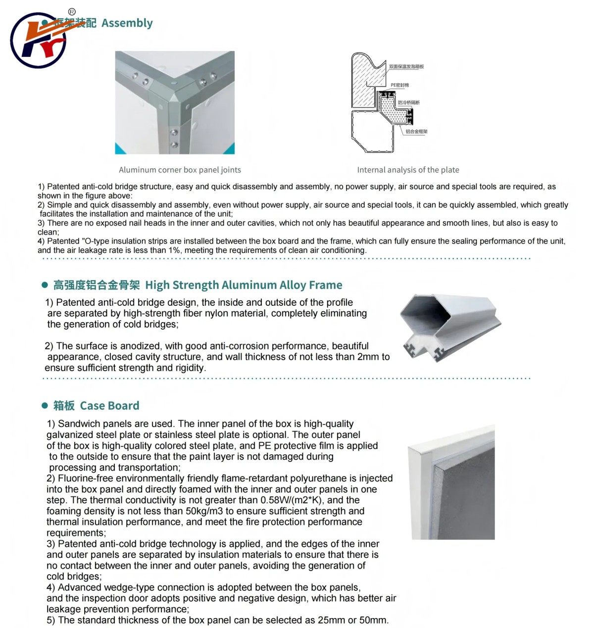 High Performance Clean Room (DX) Air Handling Unit Air Conditioner for Laboratory