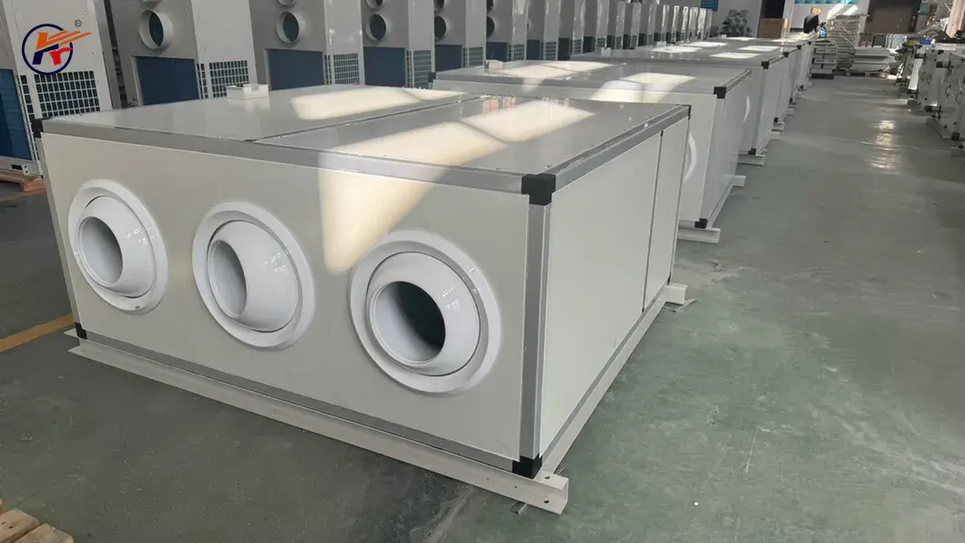 Industrial Chiller Ductless Air Over a Long Distance Air Conditioner Remote Jet Type Fresh Clean Room Fan Coil Unit