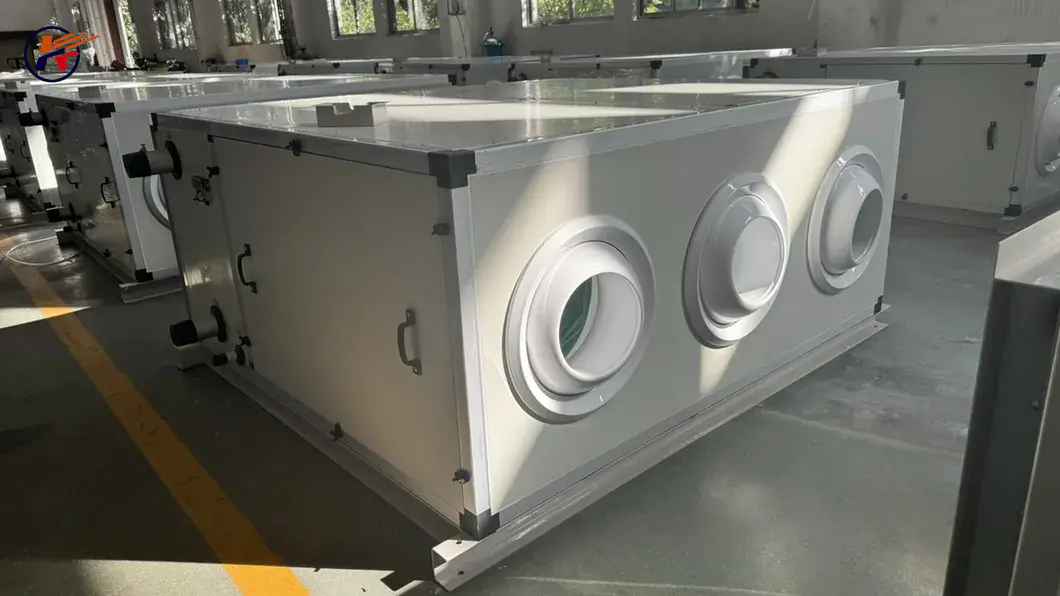 Industrial Chiller Ductless Air Over a Long Distance Air Conditioner Remote Jet Type Fresh Clean Room Fan Coil Unit