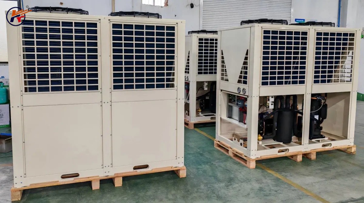 Low Temperature Industrial Box Type Scroll Refrigeration Condensing Unit with Stable Performance