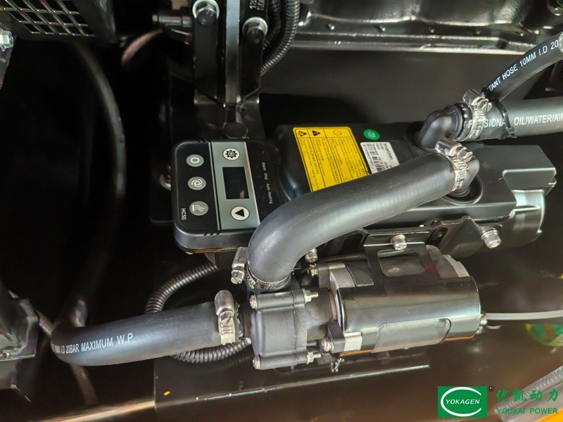加热器 Mobile Trailer Genset with Extreme Cold Field Start Capability
