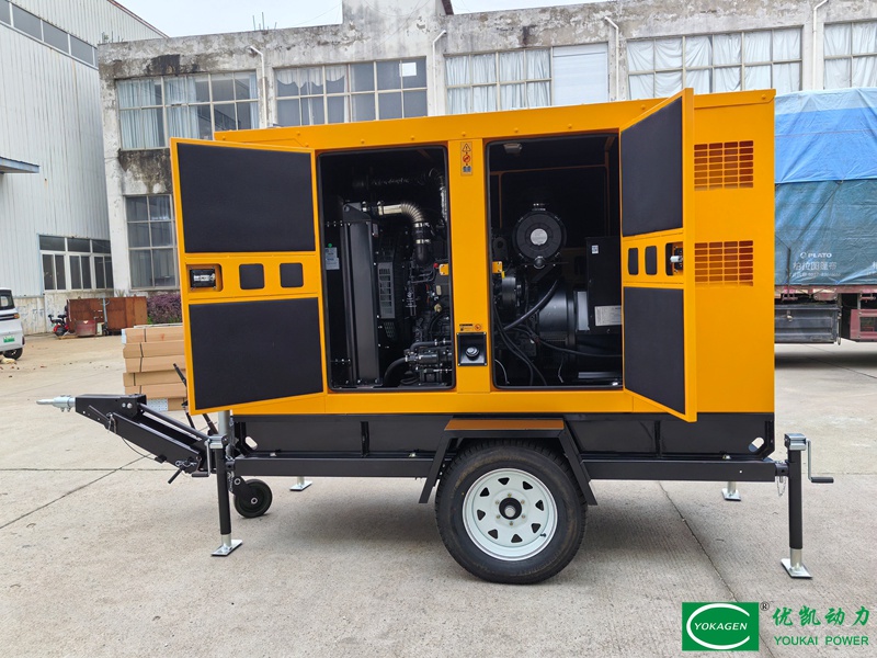 Mobile Trailer Genset with Extreme Cold Field Start Capability Mobile Trailer Genset with Extreme Cold Field Start Capability