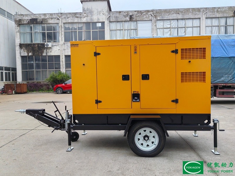 1 Mobile Trailer Genset with Extreme Cold Field Start Capability