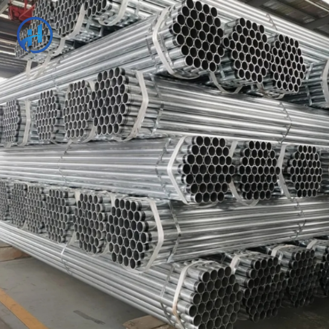 ST37-2 Galvanized Steel Round Pipe