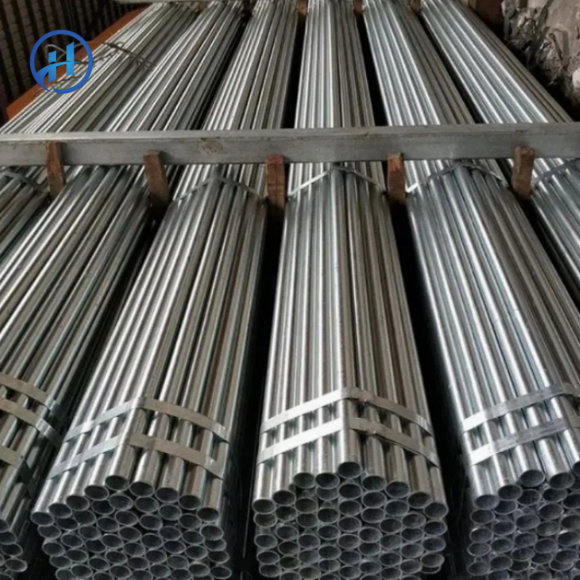ST37-2 Galvanized Steel Round Pipe