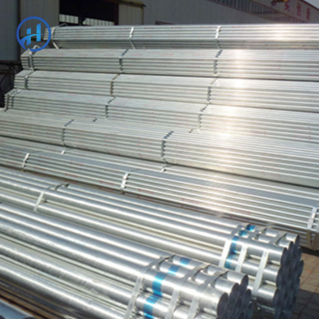 ST37-2 Galvanized Steel Round Pipe