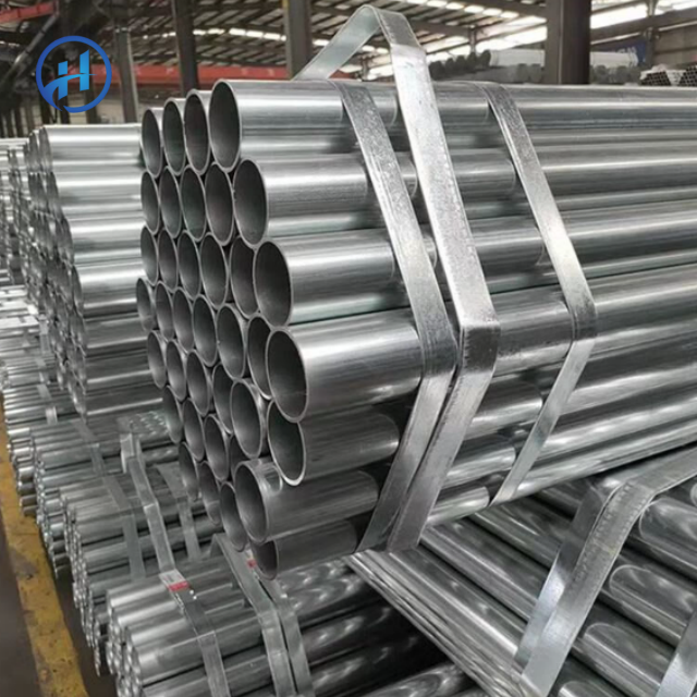 ST37-2 Galvanized Steel Round Pipe