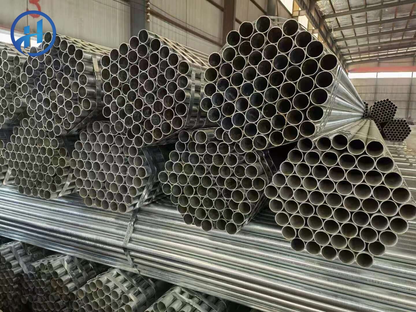 Q235 Galvanized Steel Round Pipe