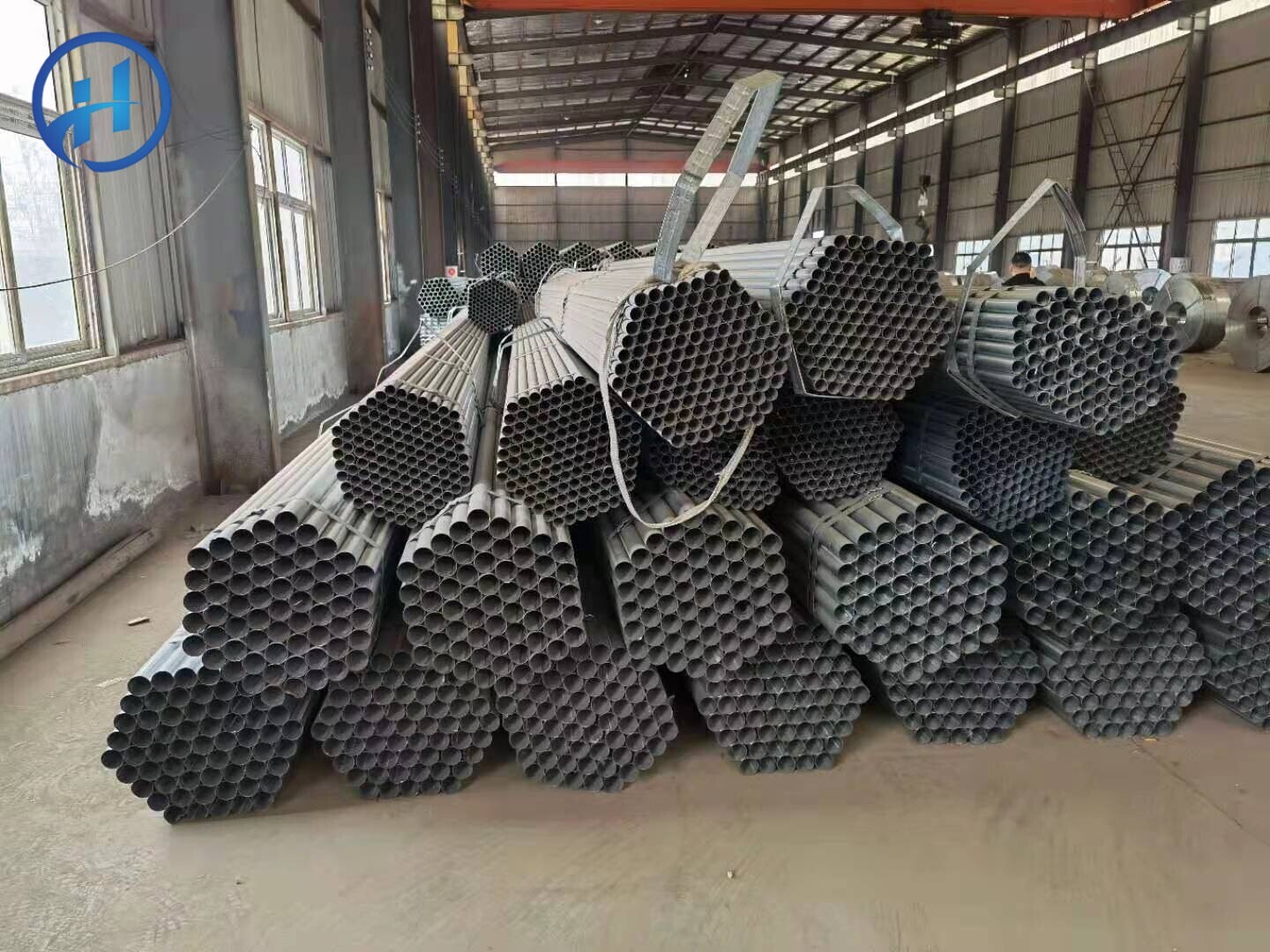 Q235 Galvanized Steel Round Pipe