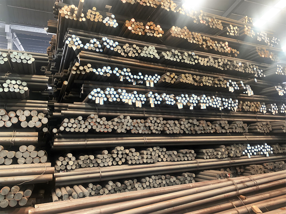 Barras redondas de acero al carbono