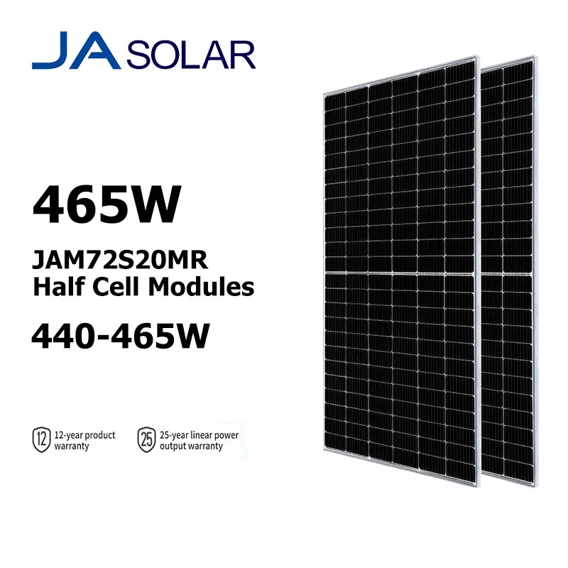 Ja Solar 182mm Solar Cell Solar Panel 460W 465W 450 Watt 465W 470W Panels Solar
