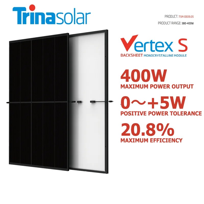 Trina solar Vertex S 380W 385W 390W 395W 400W Solar Panels