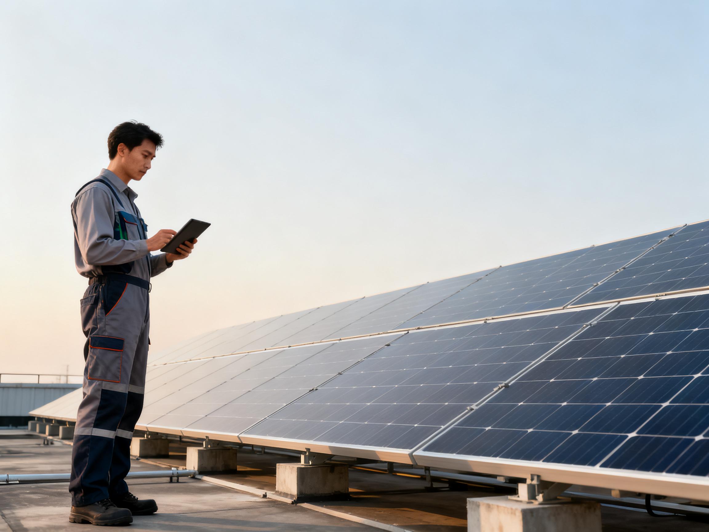 From Flat Roof to 1MW: Solar Roof Panels Case Study 2025 — Design Choices That Cut LCOE by 18%